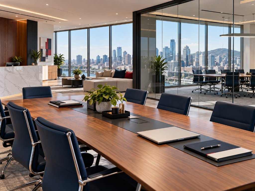 Business meeting and collaboration
